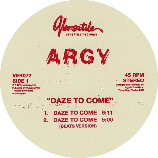 Daze to Come - Beats Version cover art