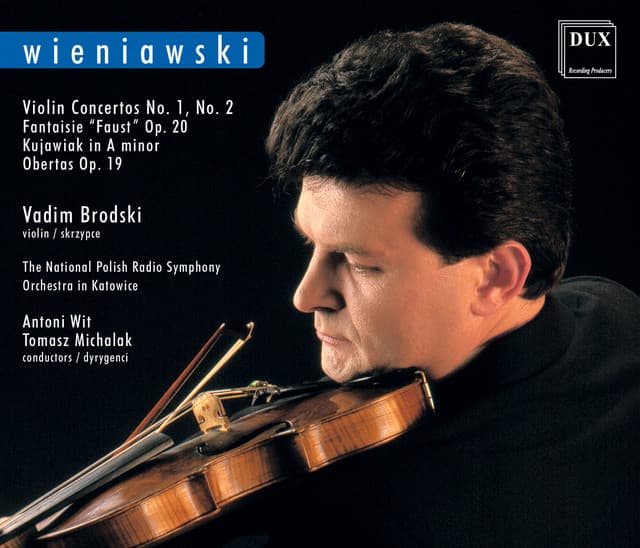 Violin Concerto No. 1 in F-Sharp Minor, Op. 14: I. Allegro moderato cover art