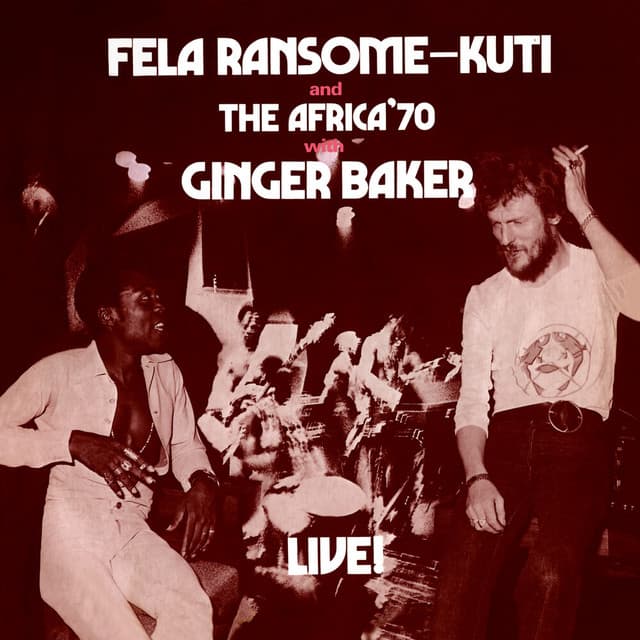 Fela With Ginger Baker Live! cover art