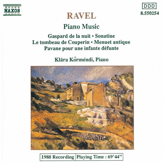 Gaspard de la nuit, M. 55: Le gibet: Tres lent cover art