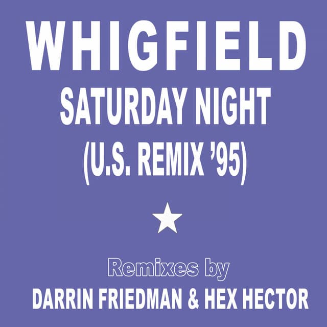 Saturday Night - Classic Vocal Radio Edit by Darrin Friedman & Hex Hector cover art