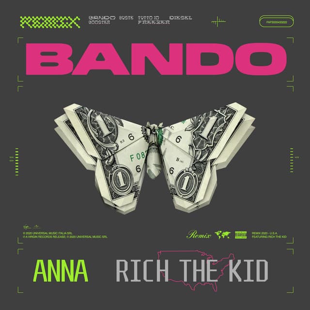 Bando (feat. Rich The Kid) - Remix cover art