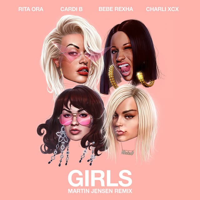Girls (feat. Cardi B, Bebe Rexha & Charli XCX) - Martin Jensen Remix cover art