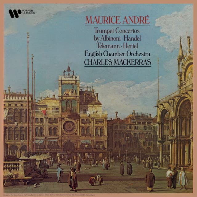 Trumpet Concertos by Albinoni, Handel, Telemann & Hertel cover art