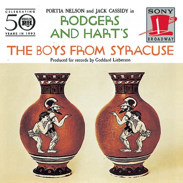 The Boys from Syracuse: Falling in Love with Love cover art