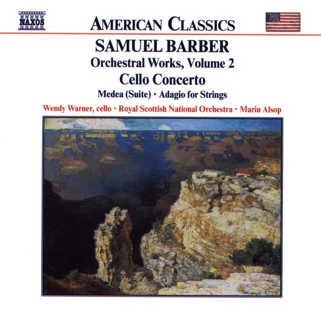 Adagio for Strings, Op. 11 cover art