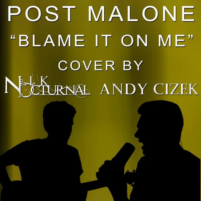 Blame It on Me cover art