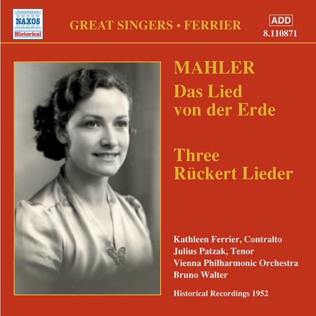 Das Lied von der Erde: IV. Von der Schönheit cover art