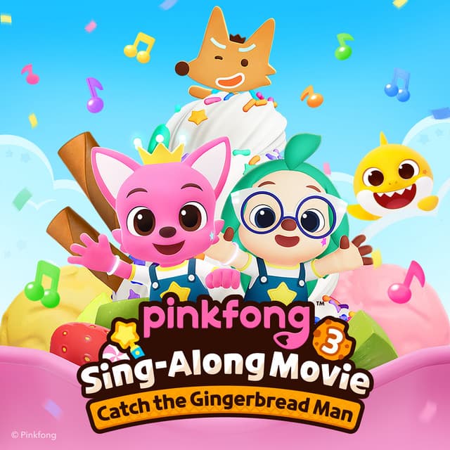 Pinkfong Sing-Along Movie 3: Catch the Gingerbread Man cover art