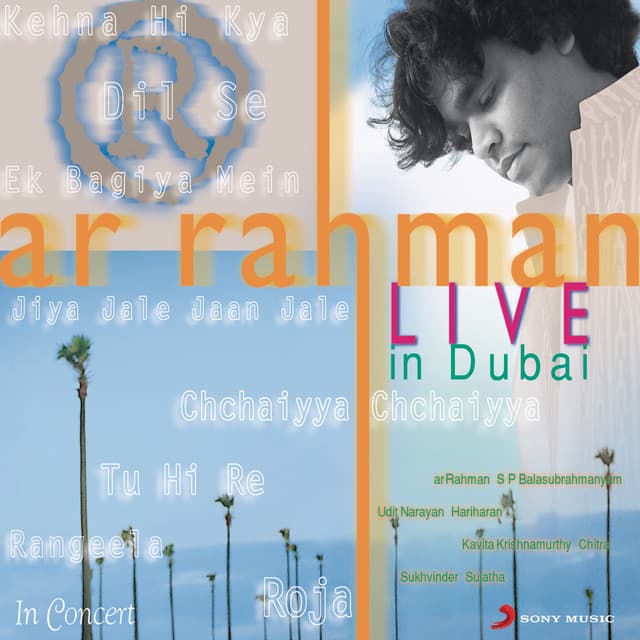 A R Rahman - Live In Dubai - Hindi cover art