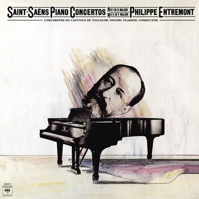 Saint-Saëns: Piano Concerto No. 1 in D Major for Piano and Orchestra, Op. 17 & Piano Concerto No. 5 in F Major, Op. 103 cover art