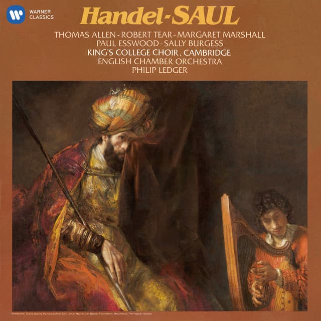 Handel: Saul, HWV 53, Act 3, Scene 4: Recitative. "Whence Comst Thou?" (David, An Amalekite) cover art