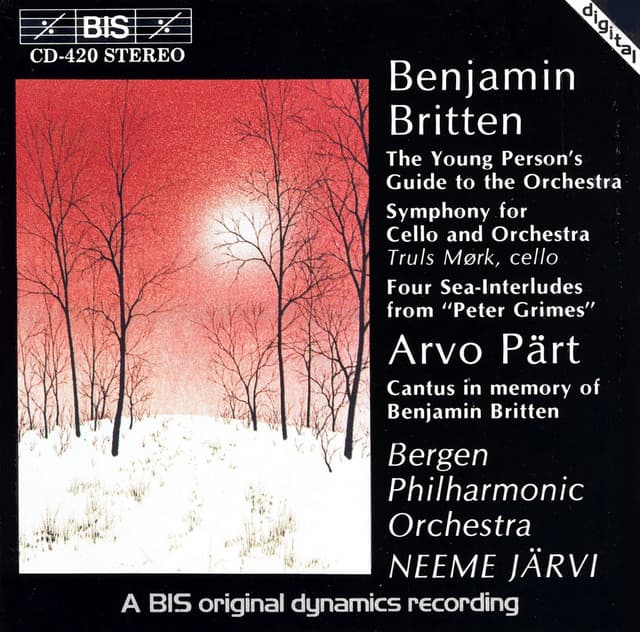 Britten: Orchestral Music cover art