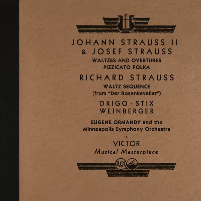 Ormandy Conducts Johann & Josef Strauss: Waltzes, Overtures & Polkas and More (2022 Remastered Version) cover art