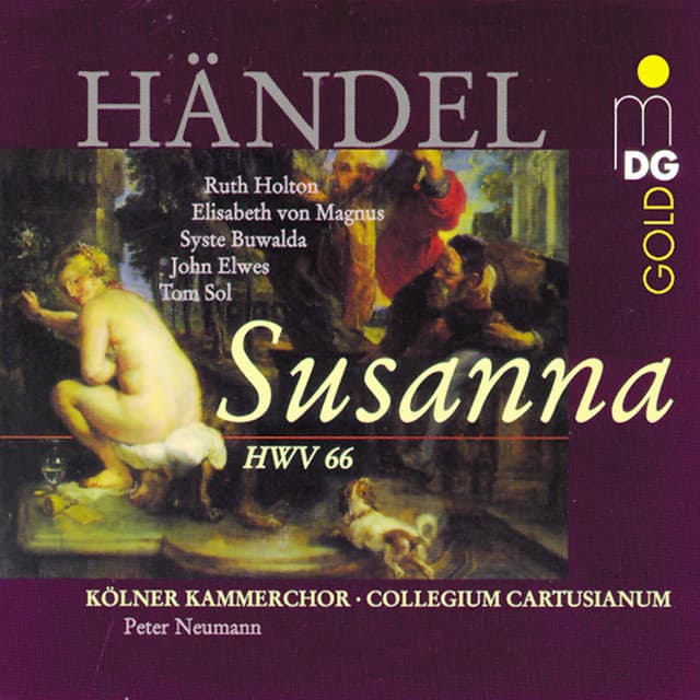 Susanna, HWV 66: Act Two "Too lovely youth" cover art