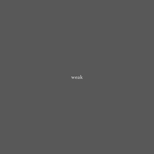 Weak cover art