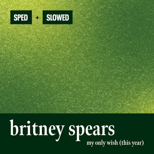 My Only Wish (This Year) - Slowed & Reverb cover art