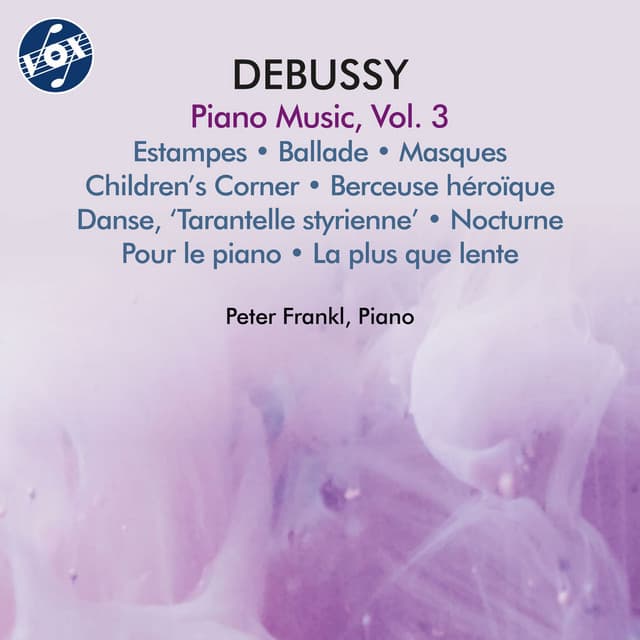 Debussy: Piano Music, Vol. 3 cover art