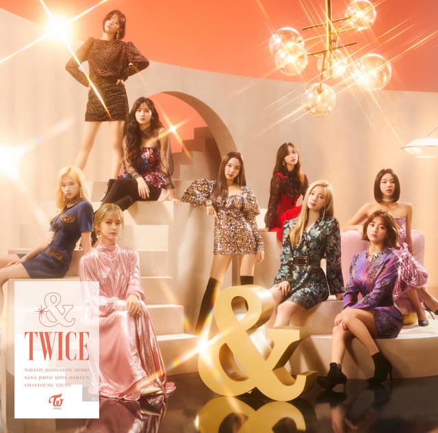 &TWICE cover art