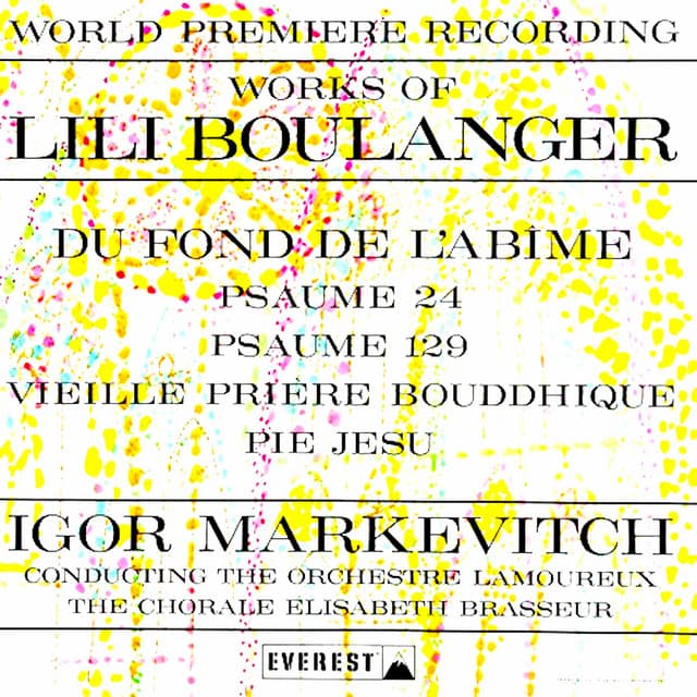 Du fond de l'abîme (Psaume 130) cover art