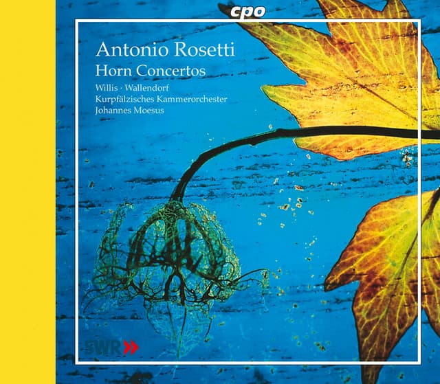 Rosetti: Horn Concertos cover art
