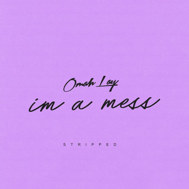i'm a mess (stripped) cover art