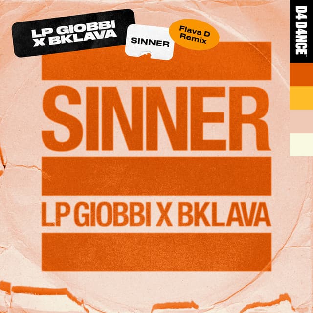 Sinner - Flava D Remix cover art