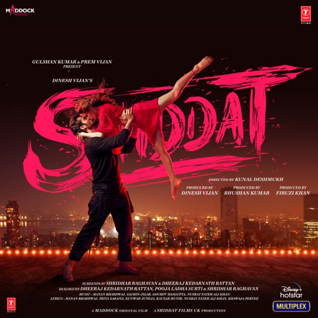 Shiddat Title Track cover art