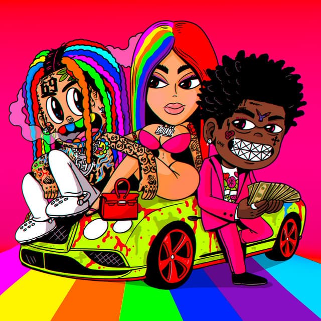 SHAKA LAKA (feat. Kodak Black) cover art