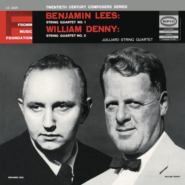 String Quartet No. 1 (1952): I. Moderato cover art