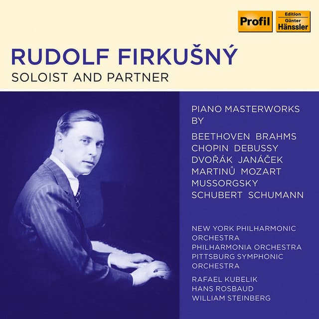 CONCERTINO for PIANO, 2 VIOLINS, VIOLA, CLARINET, HORN and BASSOON, JW 7/11: I. Moderato cover art