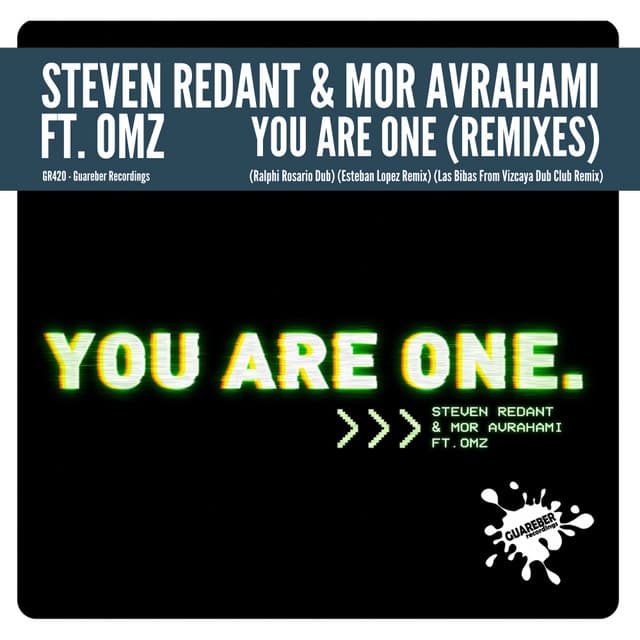 You Are One - Las Bibas From Vizcaya Dub Club Remix cover art