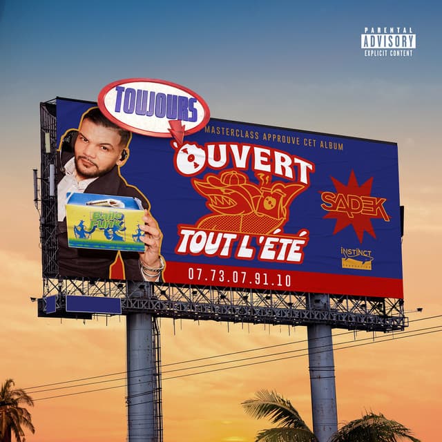 Toujours ouvert tout l'été (Réédition) cover art