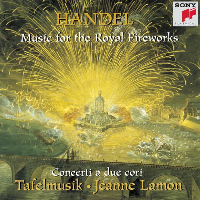 Music for the Royal Fireworks, HWV 351: II. Bourrée cover art
