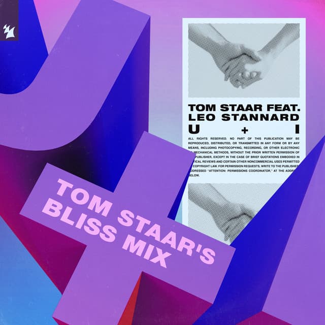 U + I - Tom Staar's Extended Bliss Mix cover art
