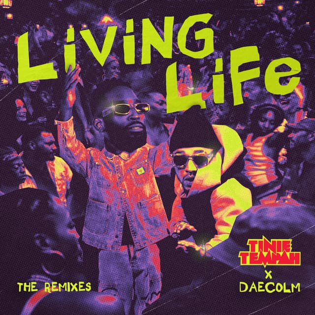 Living Life (The Remixes) cover art