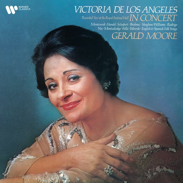 Victoria de los Ángeles in Concert (Live, Royal Festival Hall, 1964) cover art