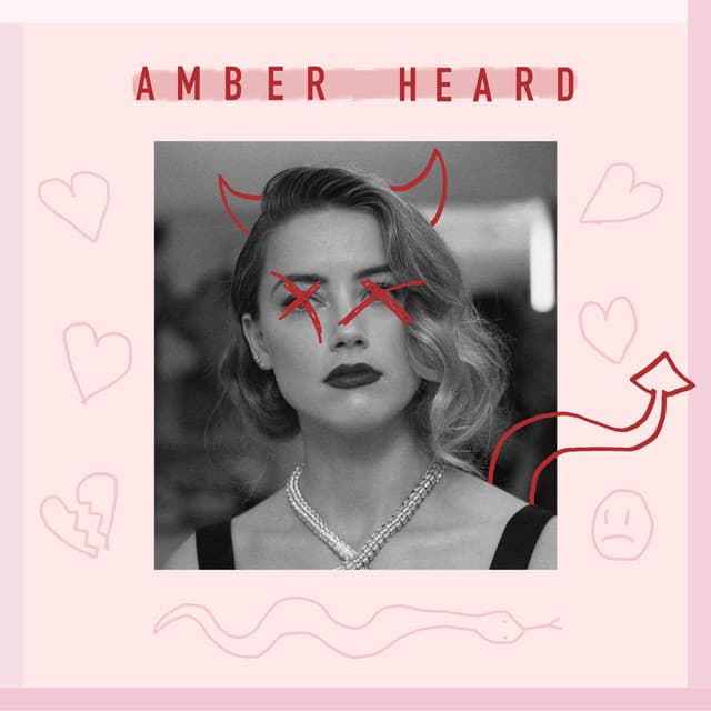 Amber Heard cover art