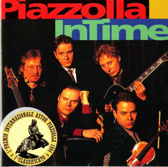 Intime Quartet: Piazzolla, Vol. 1 cover art