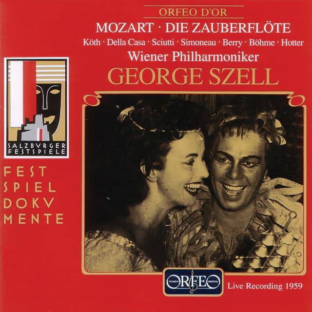 Mozart: Die Zauberflöte, K. 620 (Live) cover art