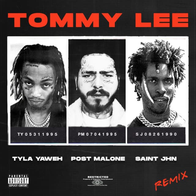 Tommy Lee (feat. SAINt JHN & Post Malone) - Remix cover art