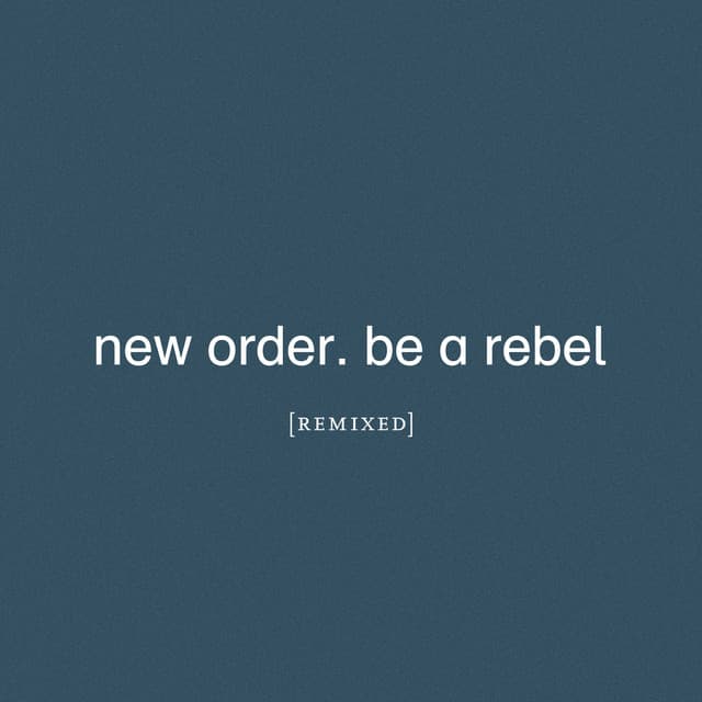 Be a Rebel - JakoJako Remix cover art