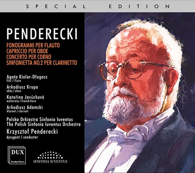 Capriccio for Oboe & 11 Strings cover art