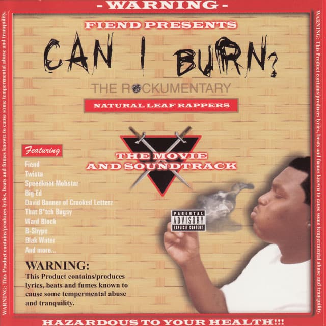 Can I Burn? cover art