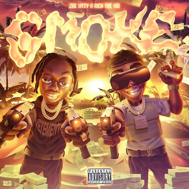 Smoke cover art