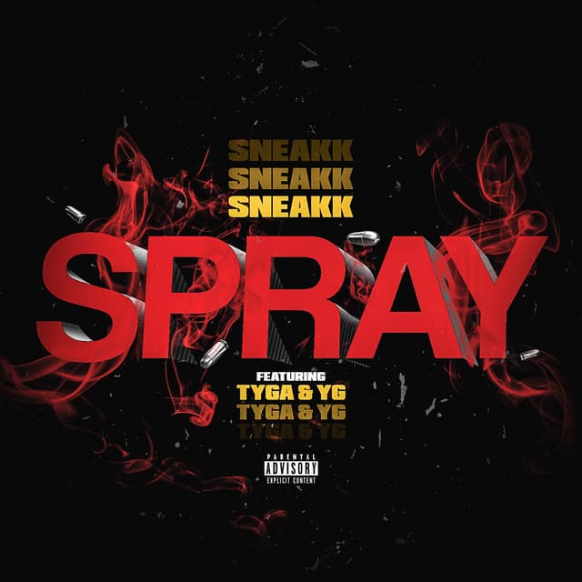 Spray (feat. Tyga & YG) cover art
