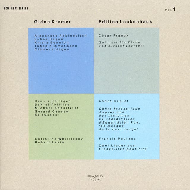 Piano Quintet, CFF 121: I. Molto moderato quasi lento – Allegro cover art