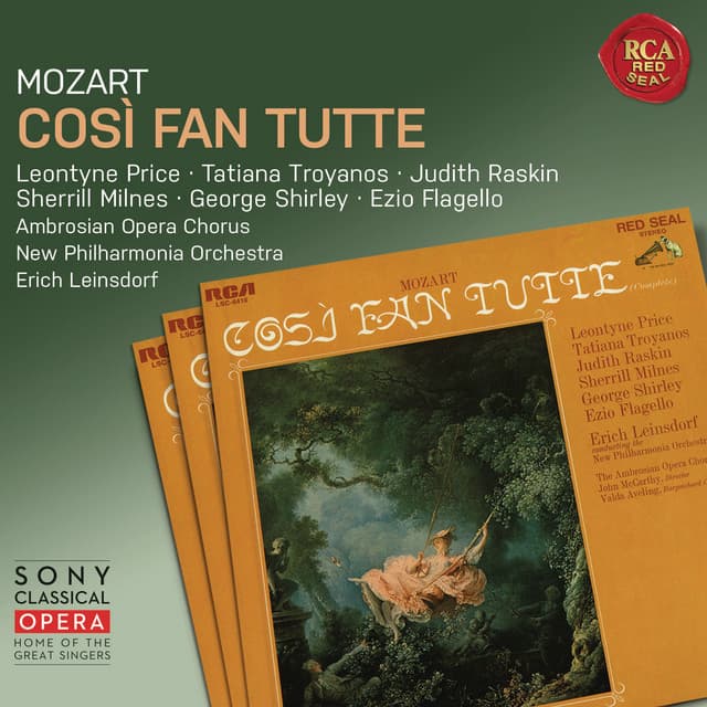 Mozart: Così fan tutte, K. 588 cover art