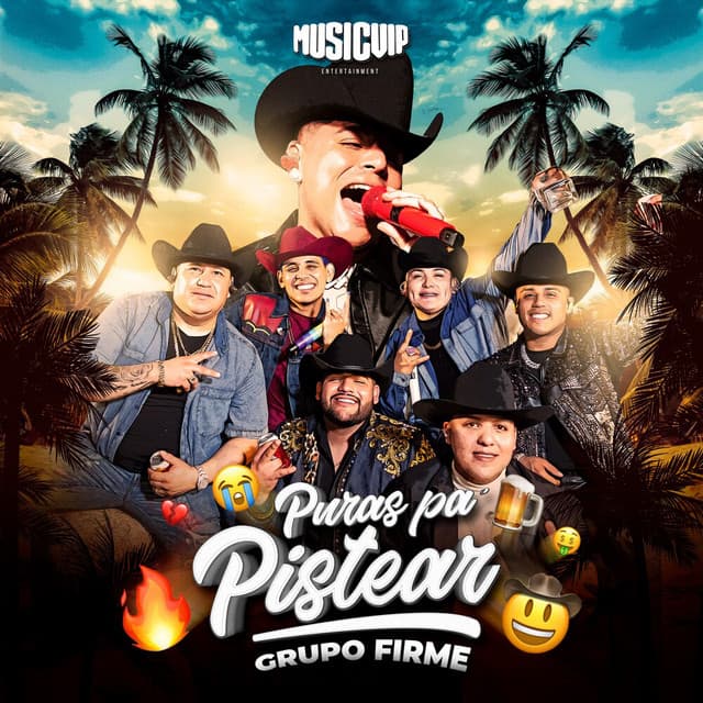 Puras Pa' Pistear (En Vivo) cover art