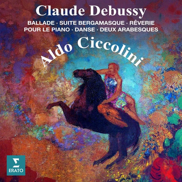 Debussy: Ballade, Suite bergamasque, Rêverie, Pour le piano, Danse & Arabesques cover art